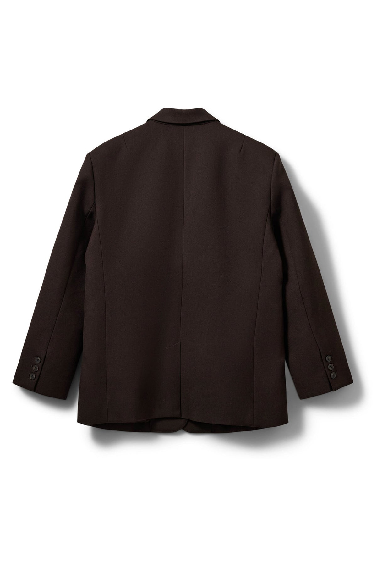 KAISW OVERSIZE BLAZER 7025 Dark brown - SNOS698