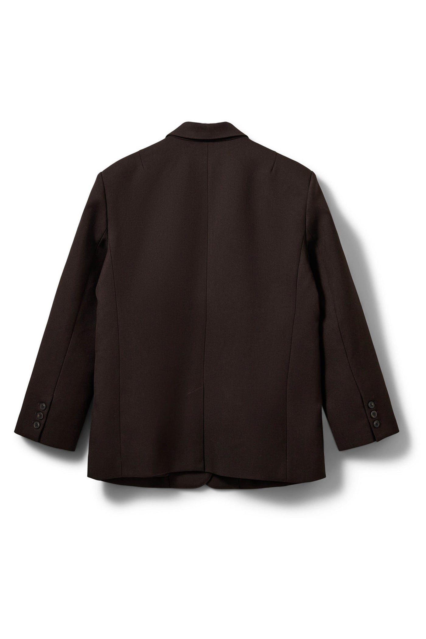 KAISW OVERSIZE BLAZER 7025 Dark brown - SNOS698