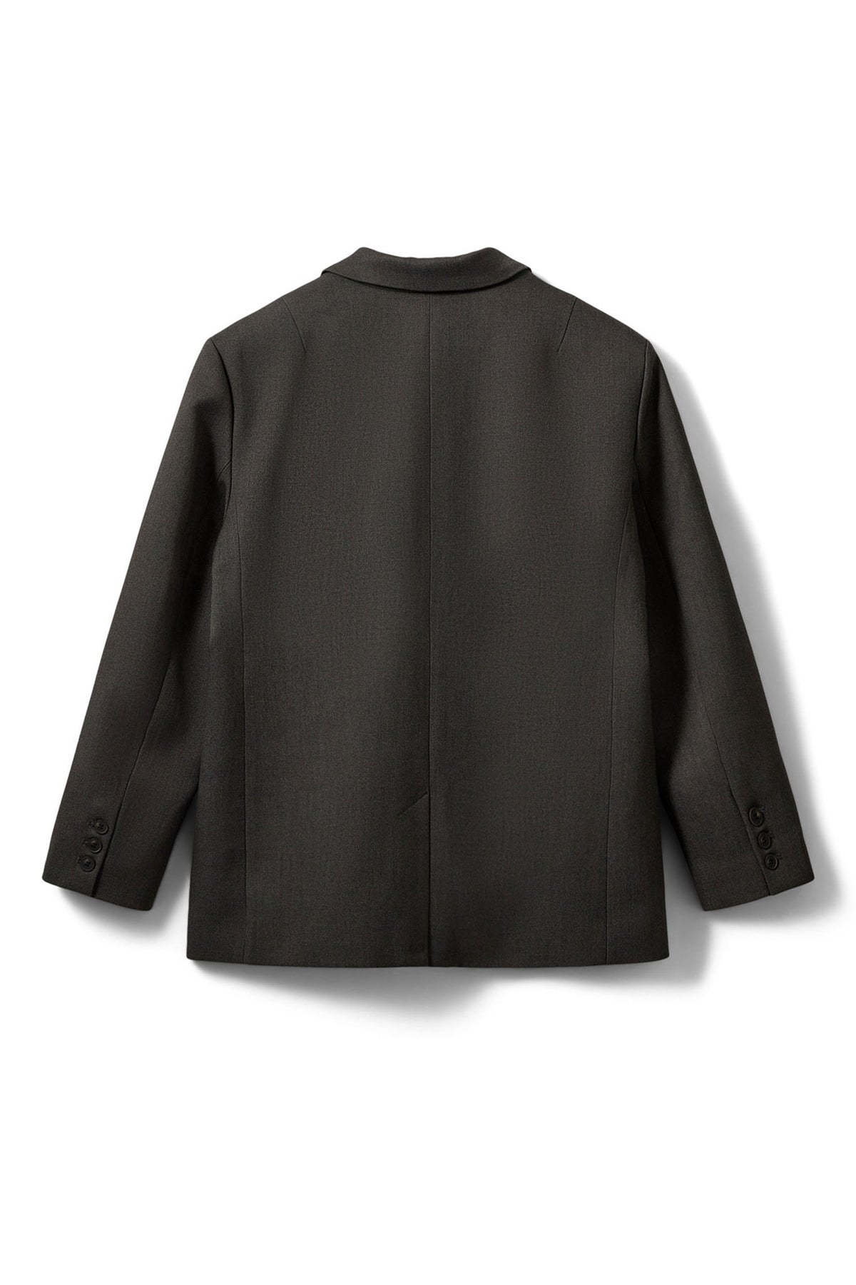 KAISW OVERSIZE BLAZER 8000 Grey Melange - SNOS698