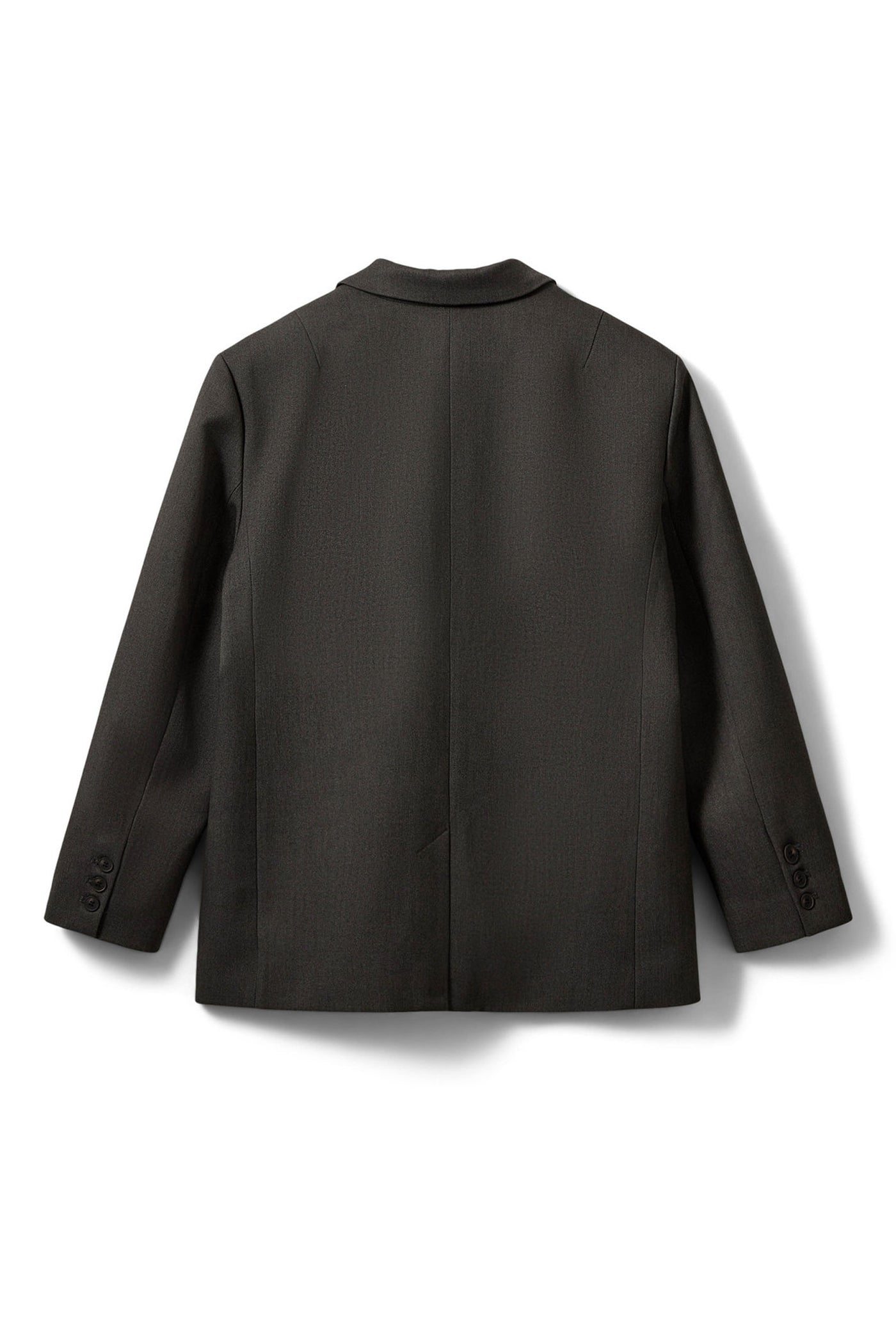 KAISW OVERSIZE BLAZER 8000 Grey Melange - SNOS698