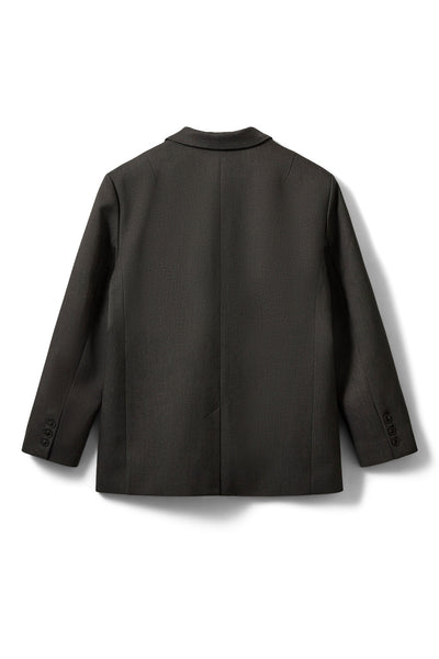 KAISW OVERSIZE BLAZER 8000 Grey Melange - SNOS698 Thumbnail