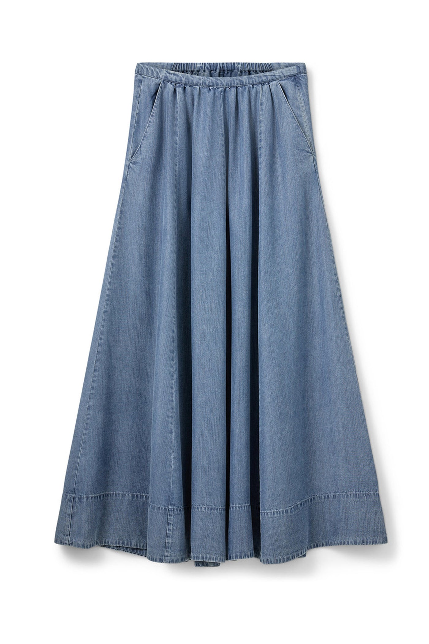 KATTIASW SKIRT 5002 Denim blue - S253246