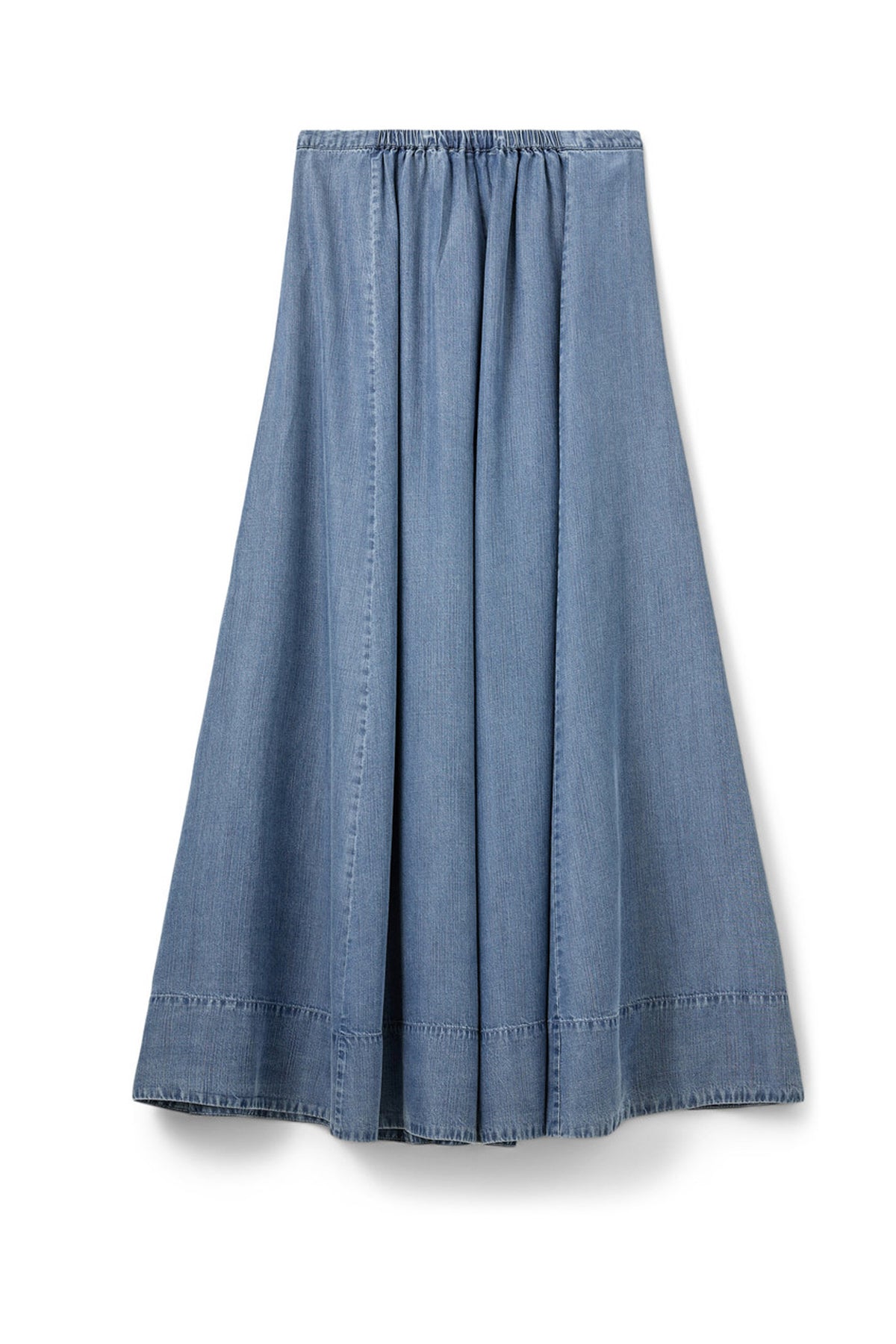 KATTIASW SKIRT 5002 Denim blue - S253246