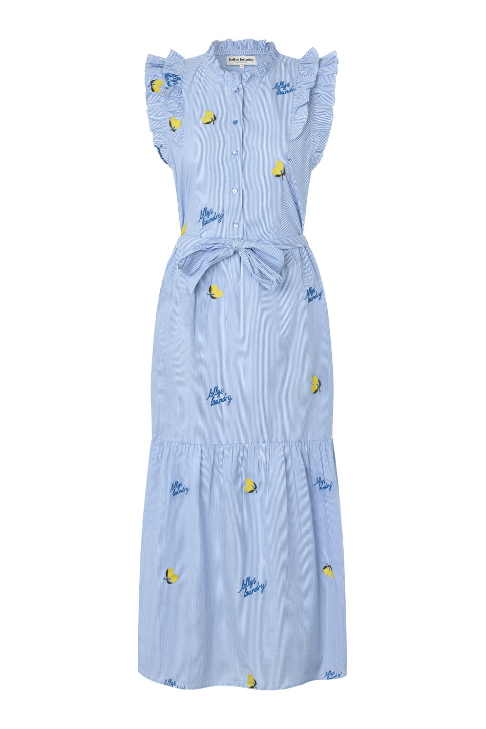 HarrietLL Maxi Dress SL 22 Light Blue - EX00008-3001