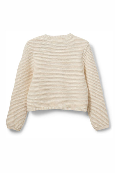 KYRASW KNIT CARDIGAN 0101 Off white - S261305 Thumbnail