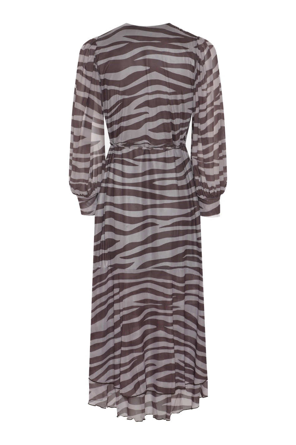 PhloxBBNora dress Brown / beige zebra print - BBW3497
