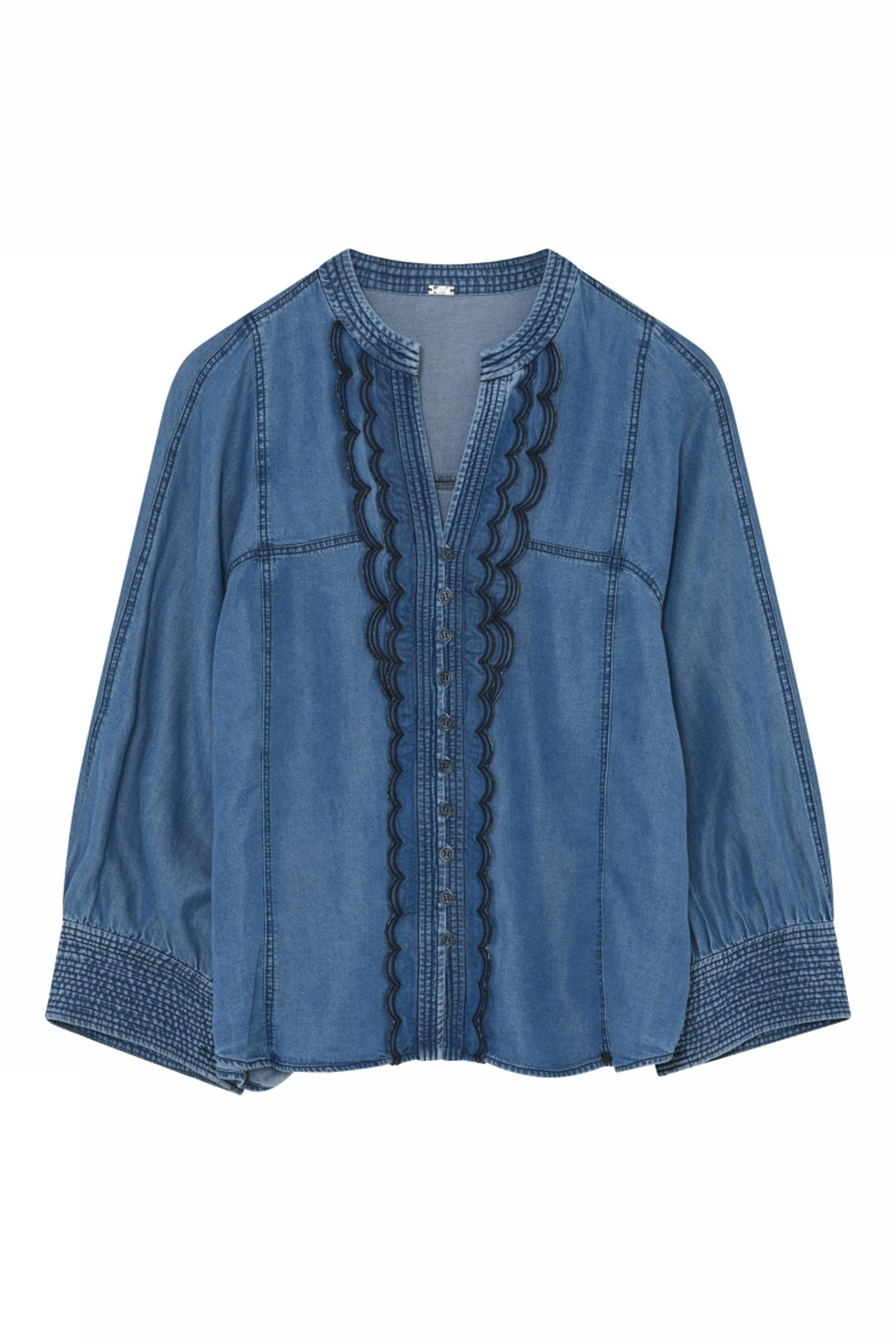 Kaisa, shirt 94975-WashedBlue - 58646/7363