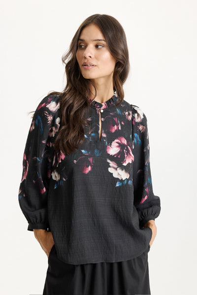 Kaitlyn blouse SORT - 16854 Thumbnail