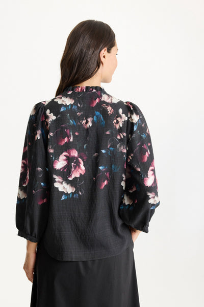 Kaitlyn blouse SORT - 16854 Thumbnail