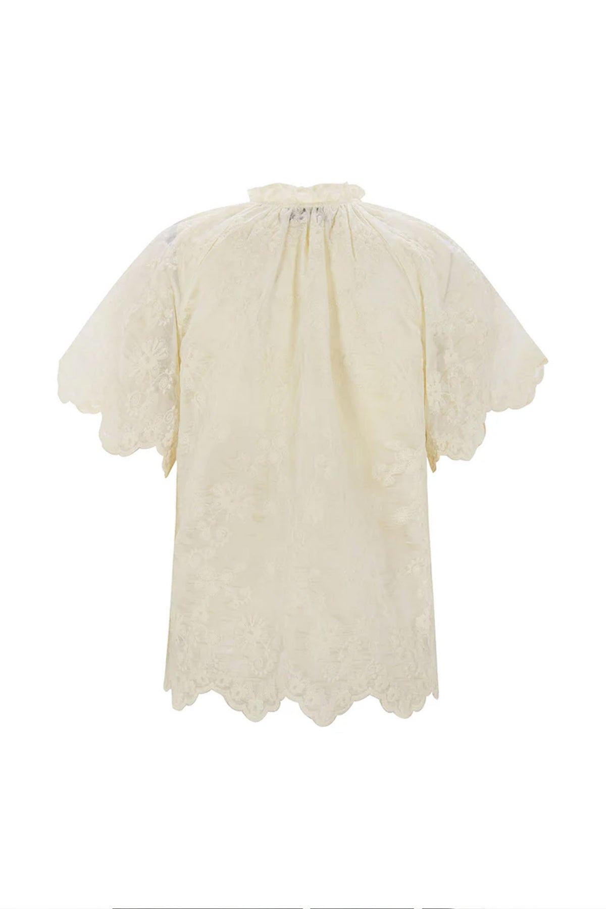 Kalill Blouse Ss Creme - 26246-1014
