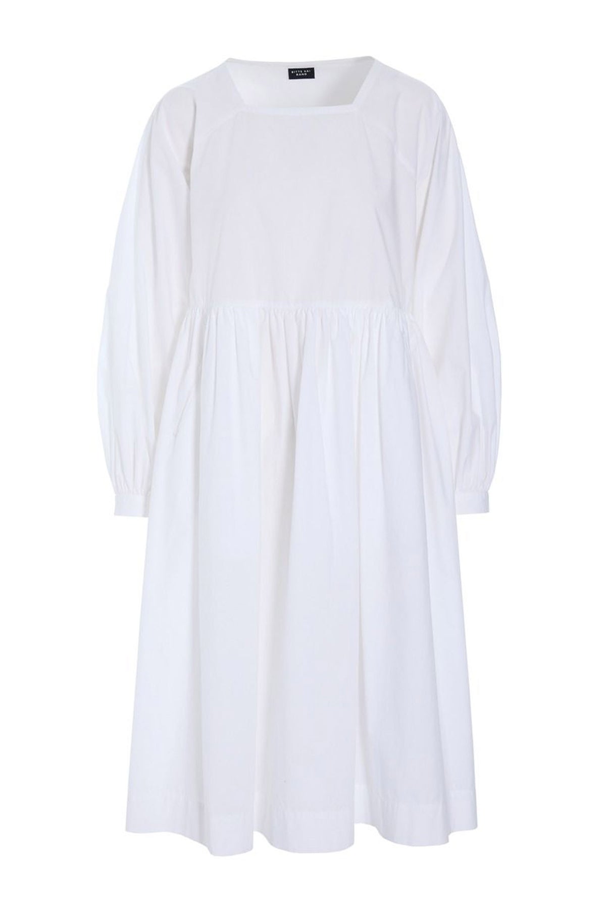Kami cotton raglan kjole White - 262-2429-5714