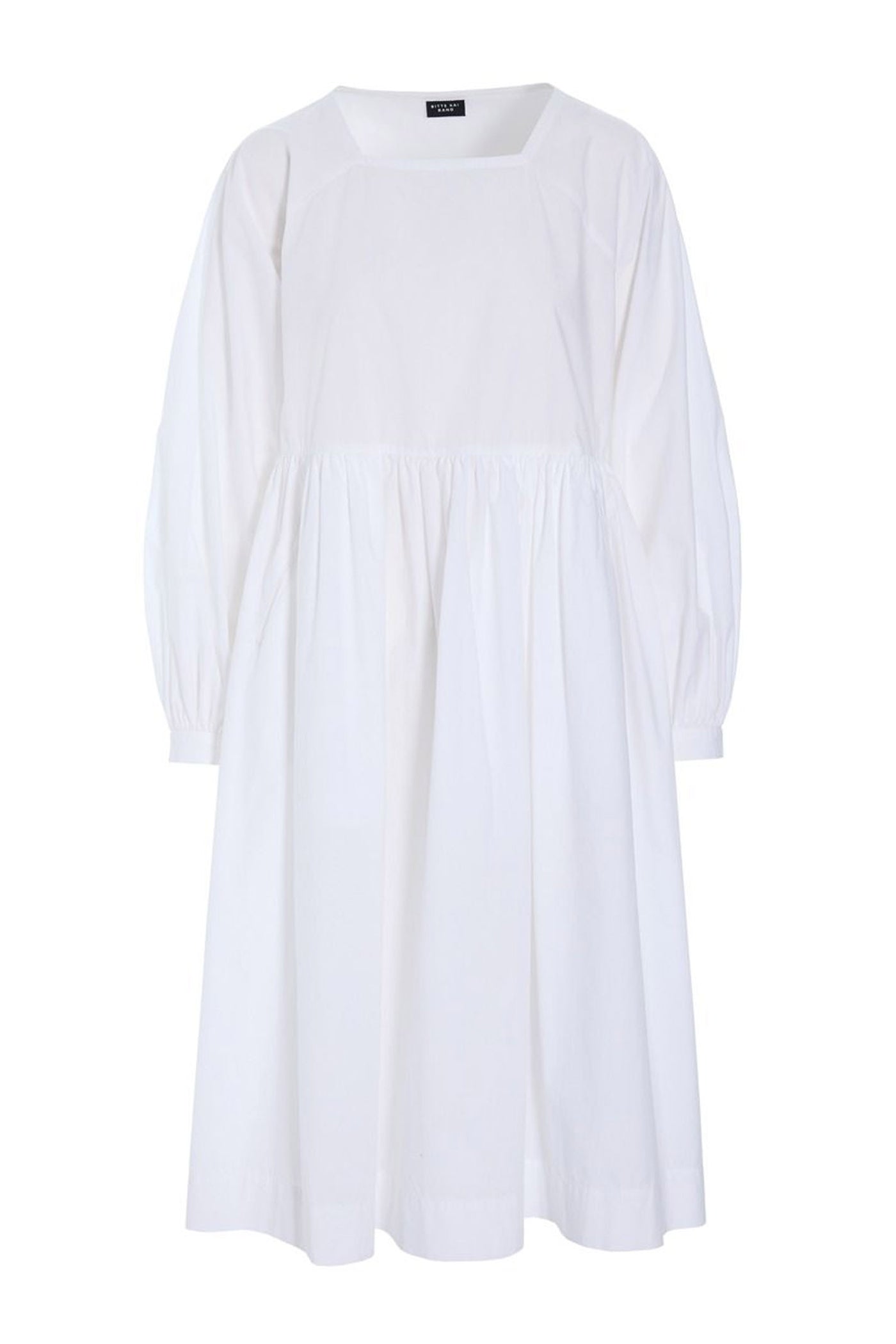 Kami cotton raglan kjole White - 262-2429-5714