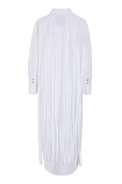 Kami cotton skjortekjole White - 262-2429-5715 Thumbnail