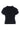 Kamitto kortærmet frynsebluse Black - 263-1082-5815