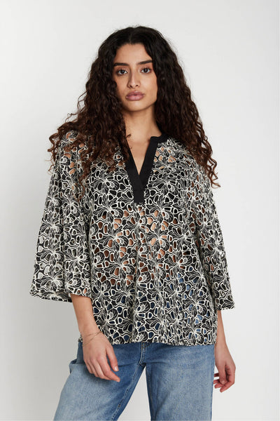 KantiBBWinny blouse Black - BBW5006 Thumbnail