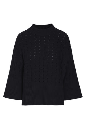 Kareshi bluse Black - 261-1068-5657