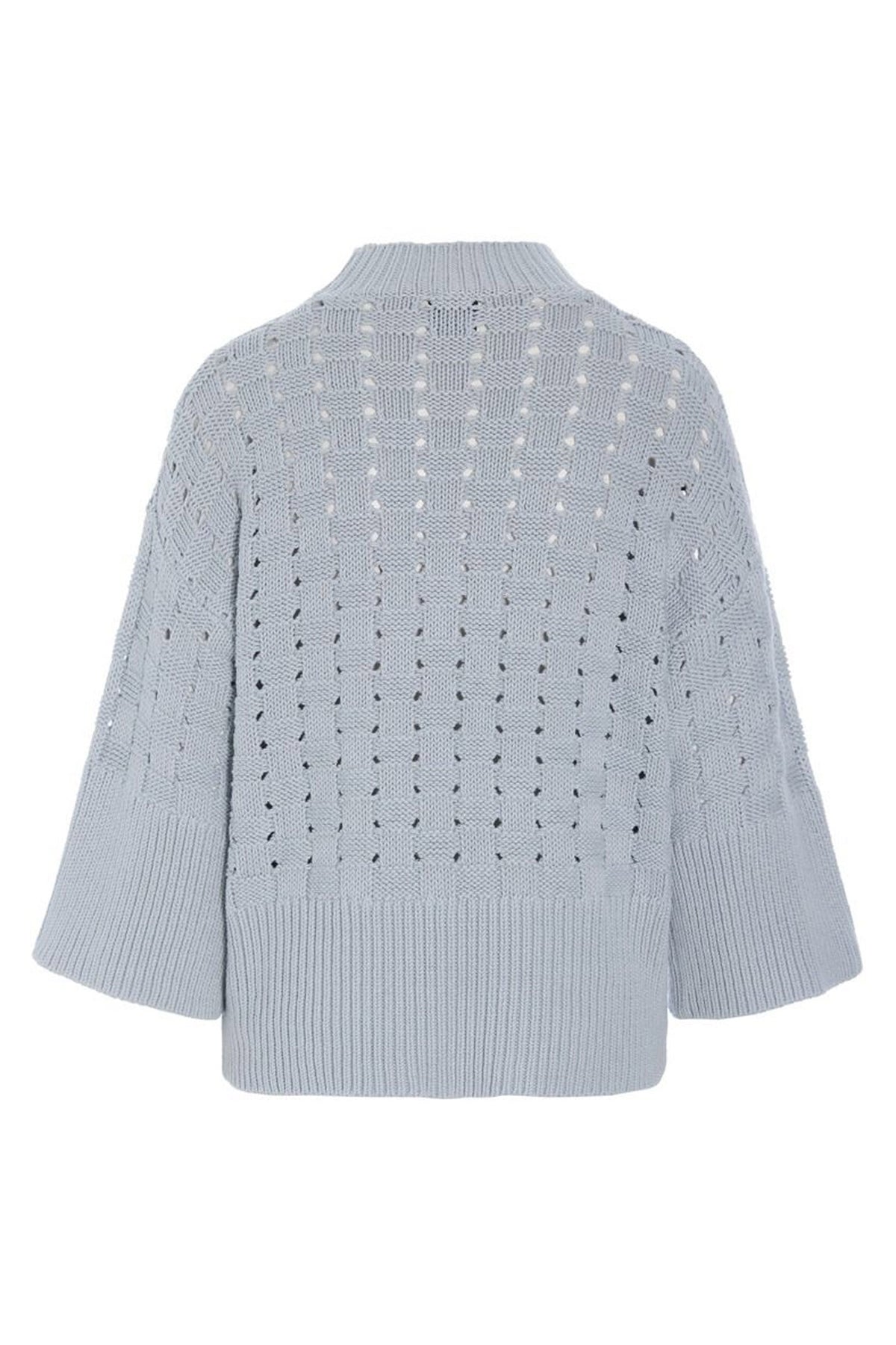 Kareshi bluse TENDER BLUE - 261-1068-5657