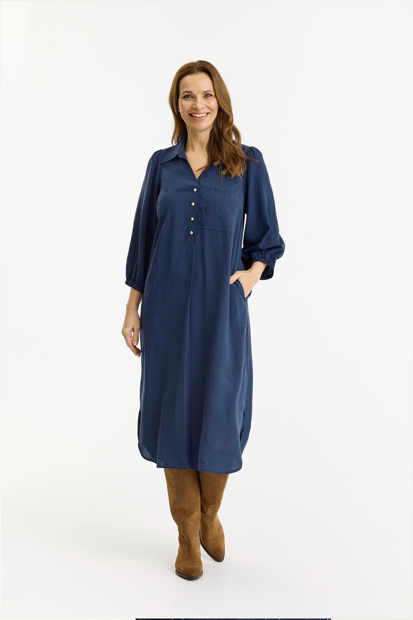 Karla Dress Navy - 16947
