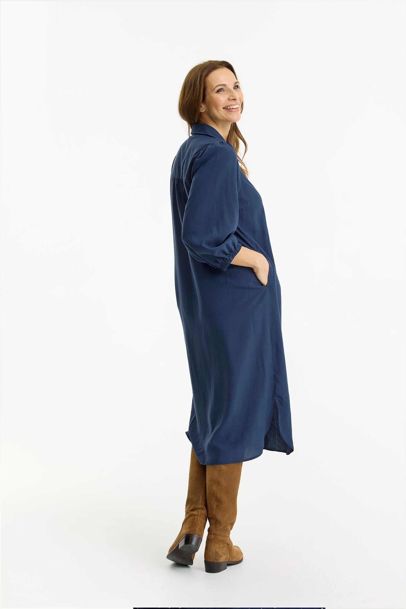 Karla Dress Navy - 16947