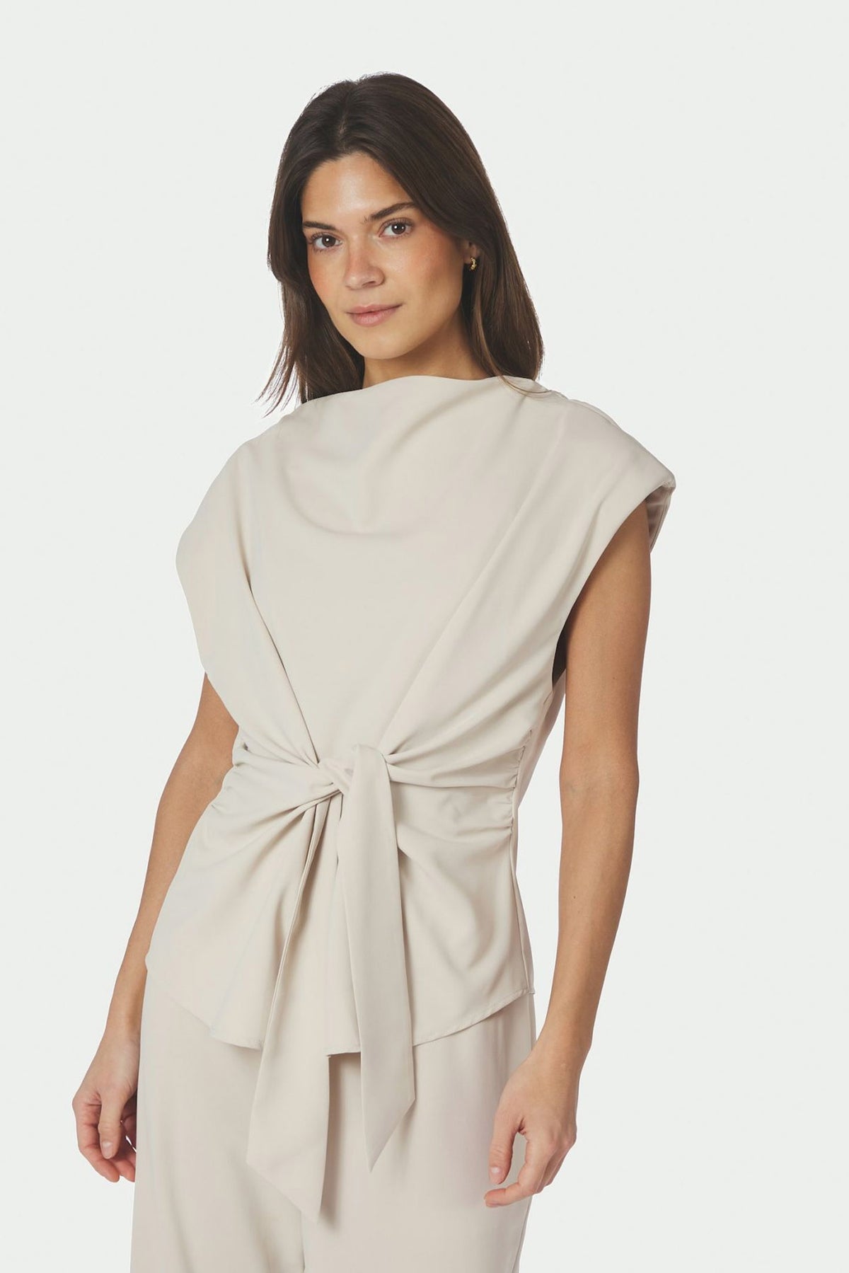 Katarim Crepe Top IVORY - 168938