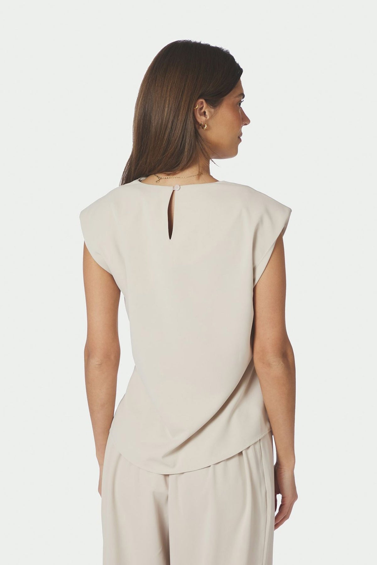 Katarim Crepe Top IVORY - 168938