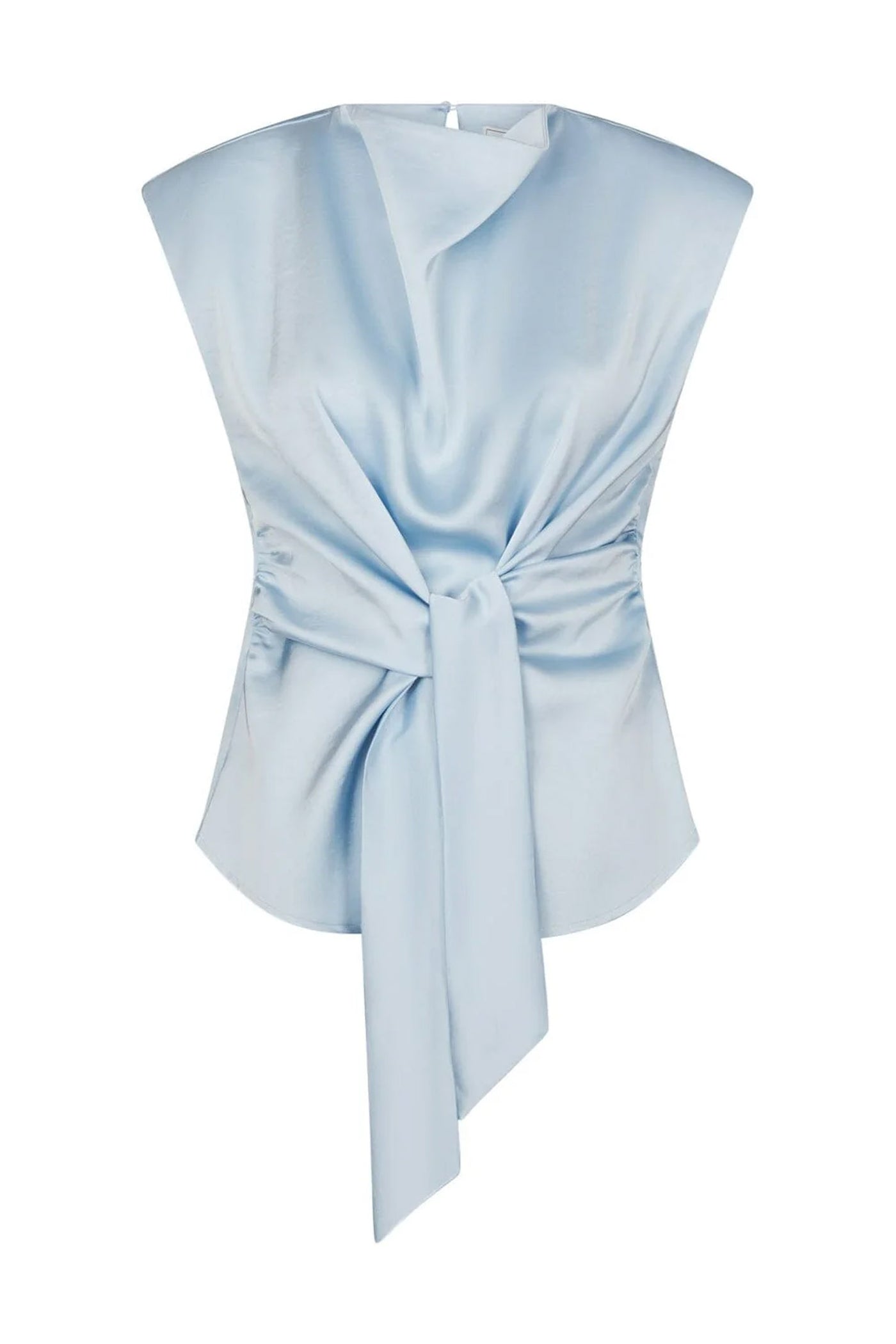 Katarim Heavy Sateen Top Light Blue - 168937