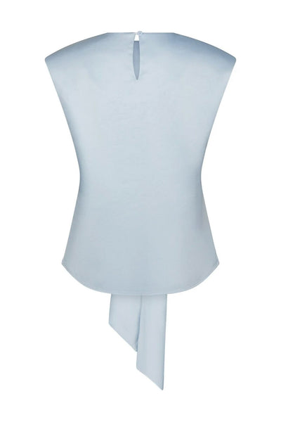 Katarim Heavy Sateen Top Light Blue - 168937 Thumbnail