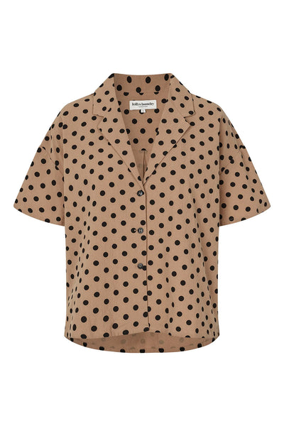 Katherinell Shirt Ss Dot Print - 26247-1015 Thumbnail