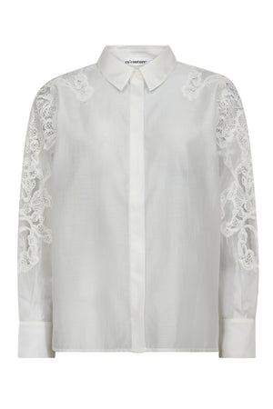 KawaCC Embroidery Shirt 4000-White - 35988