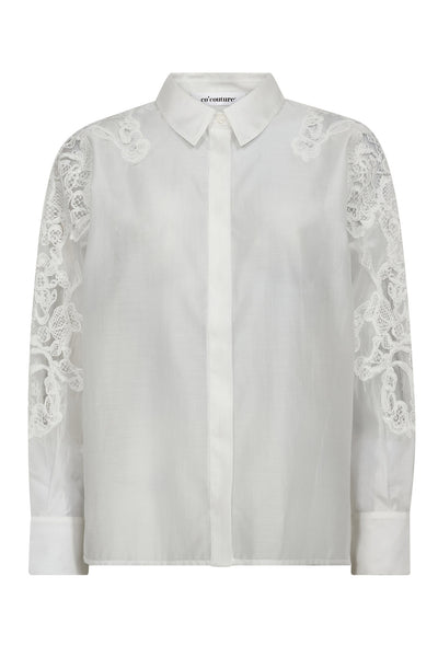 KawaCC Embroidery Shirt 4000-White - 35988 Thumbnail