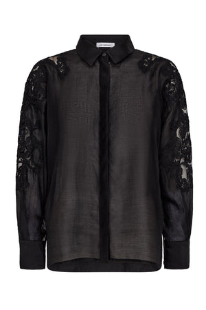 KawaCC Embroidery Shirt 96-Black - 35988