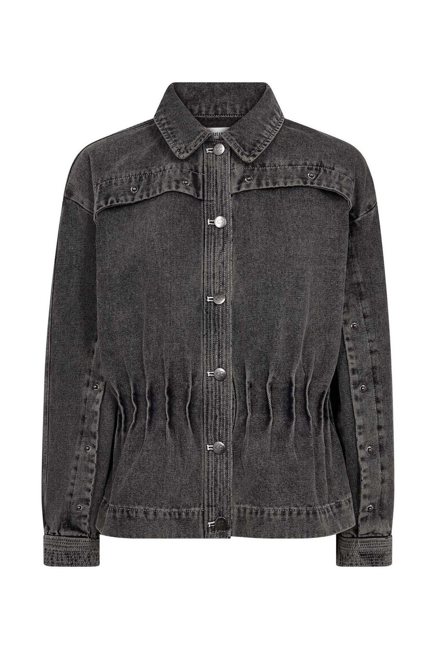 KellanCC Denim Jacket 139-Mid Grey - 40032