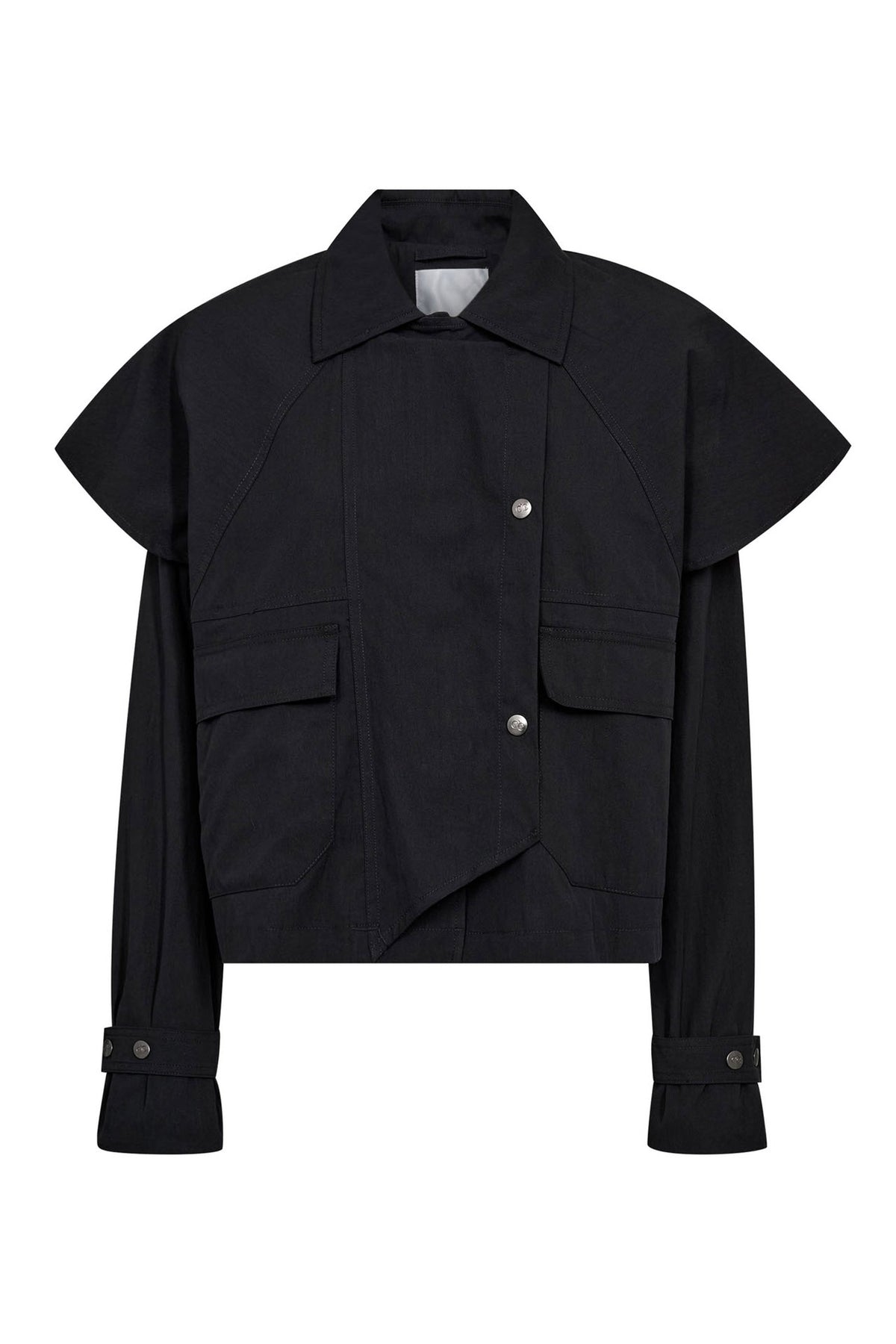 KeshaCC Cape Jacket 96-Black - 40014