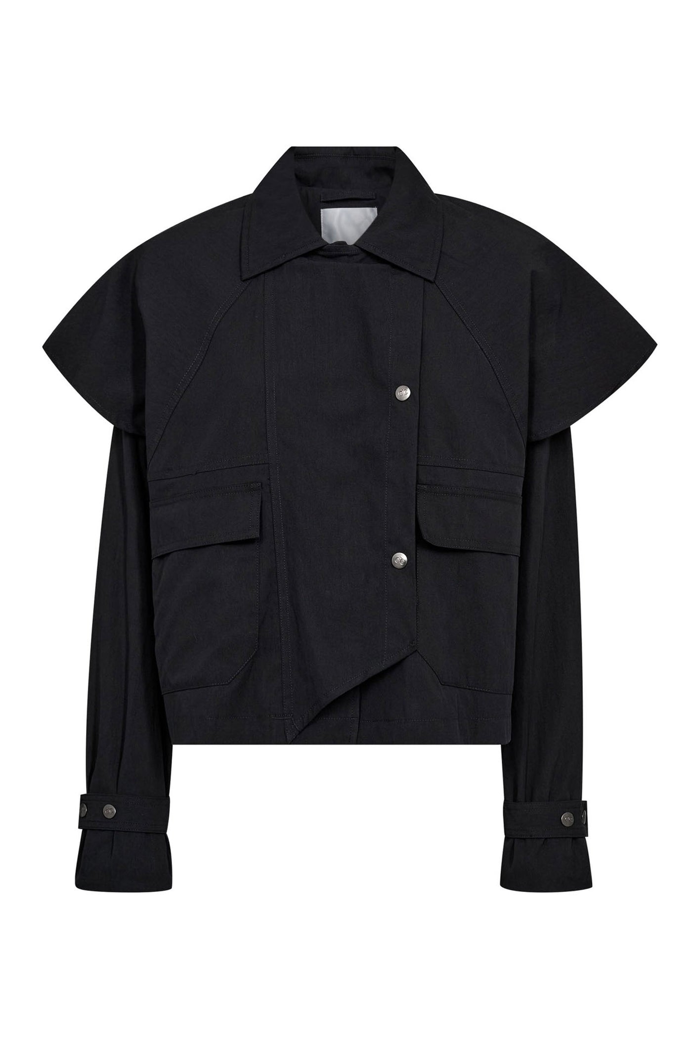 KeshaCC Cape Jacket 96-Black - 40014