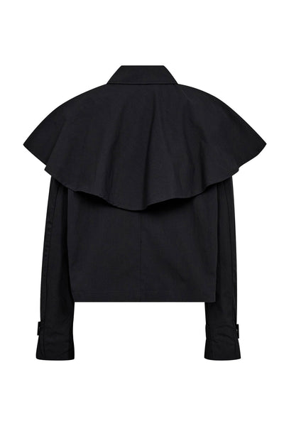 KeshaCC Cape Jacket 96-Black - 40014 Thumbnail