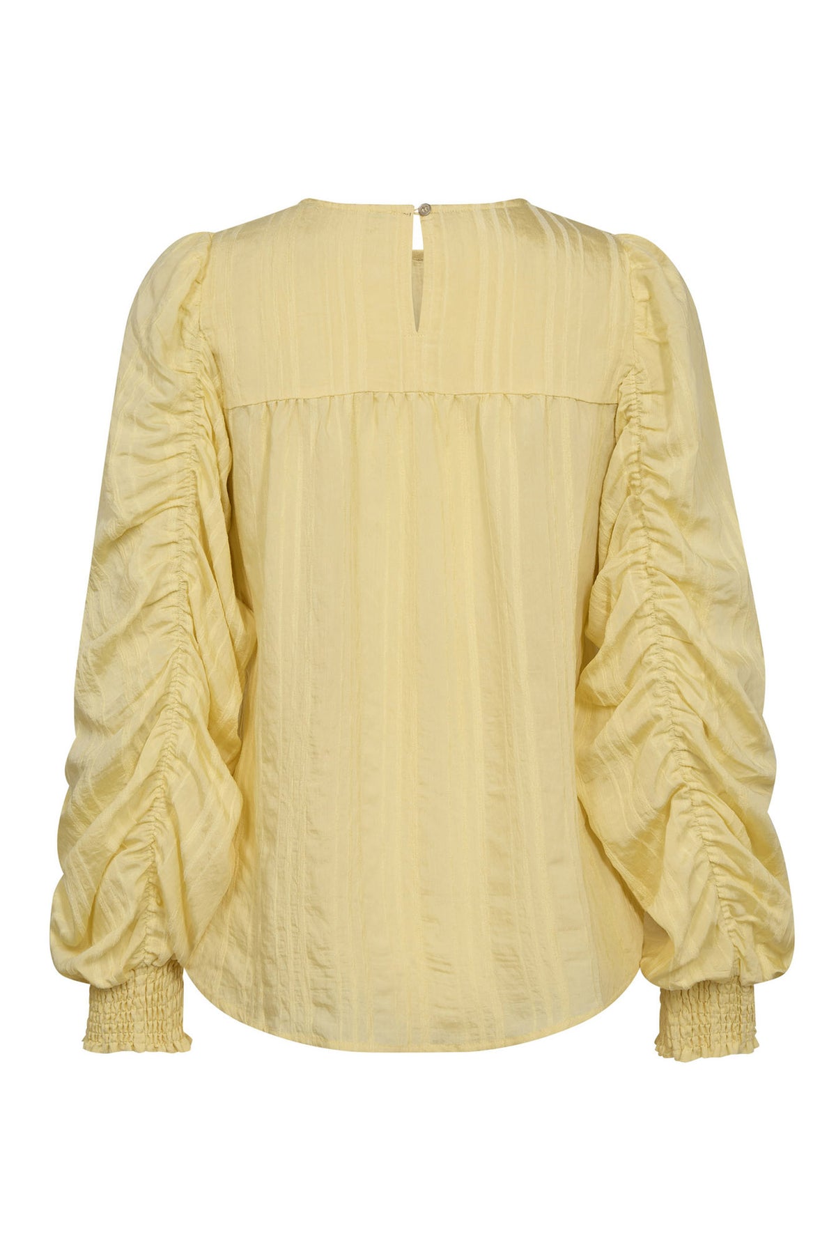 KesiCC Drape Sleeve Blouse 171-PaleYellow - 45023