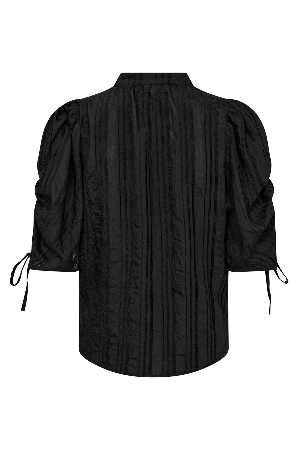 KesiCC SS Puff Blouse 96-Black - 35956