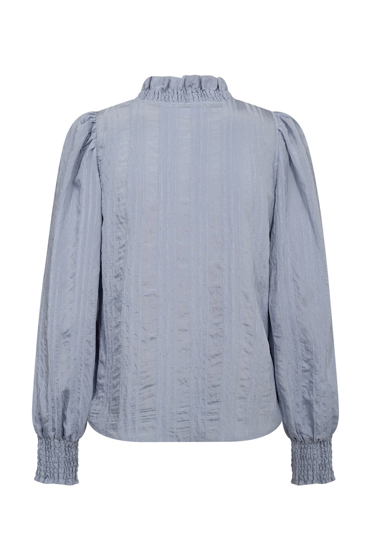 KesiCC V-Blouse 23-Pale Blue - 45024
