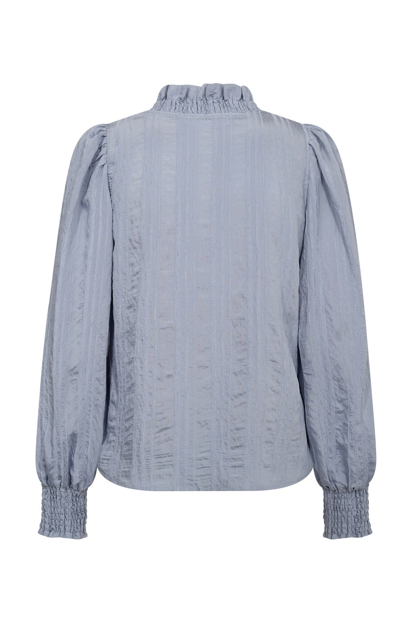 KesiCC V-Blouse 23-Pale Blue - 45024
