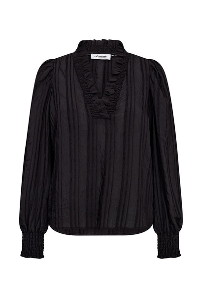 KesiCC V-Blouse 96-Black - 45024 Thumbnail