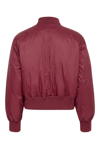 KialinnIW Cropped Jacket 30110657 Cabernet Thumbnail