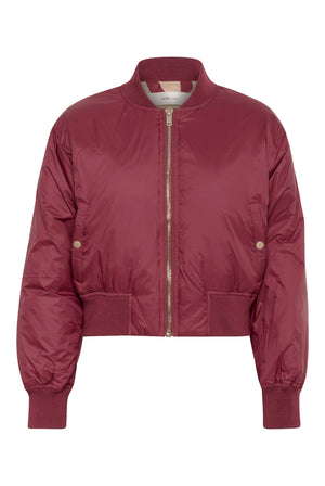 KialinnIW Cropped Jacket 30110657 Cabernet