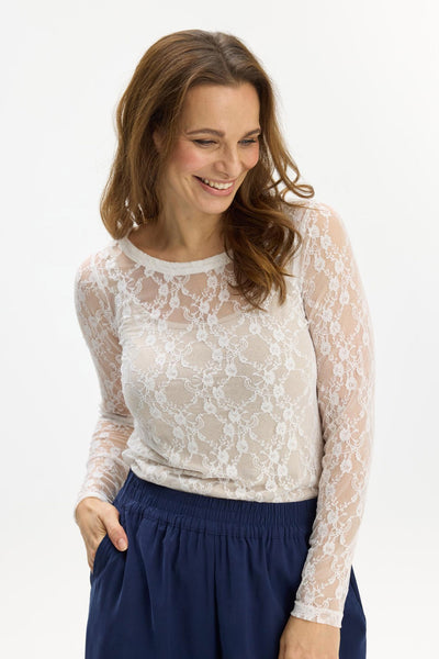 Kia t-shirt CREAM - 16757 Thumbnail