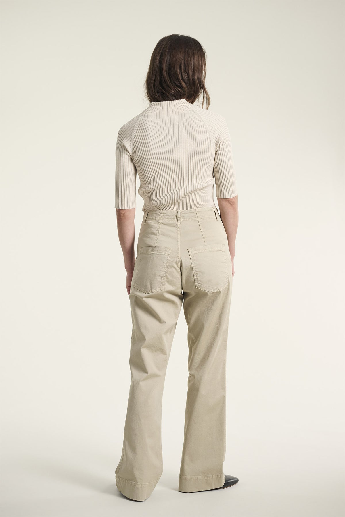 Kihon lange lige bukser DESERT - 261-2399-4755