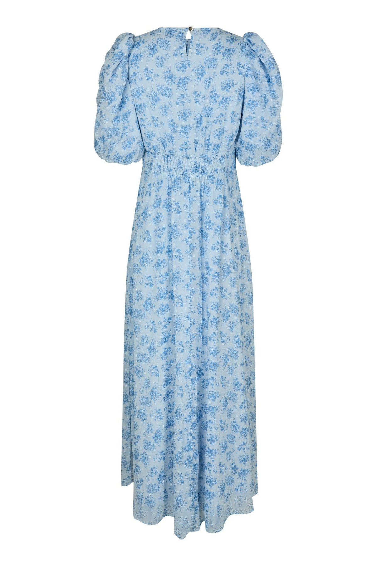 Kikka Chiffon Flower Dress Light Blue - 167915