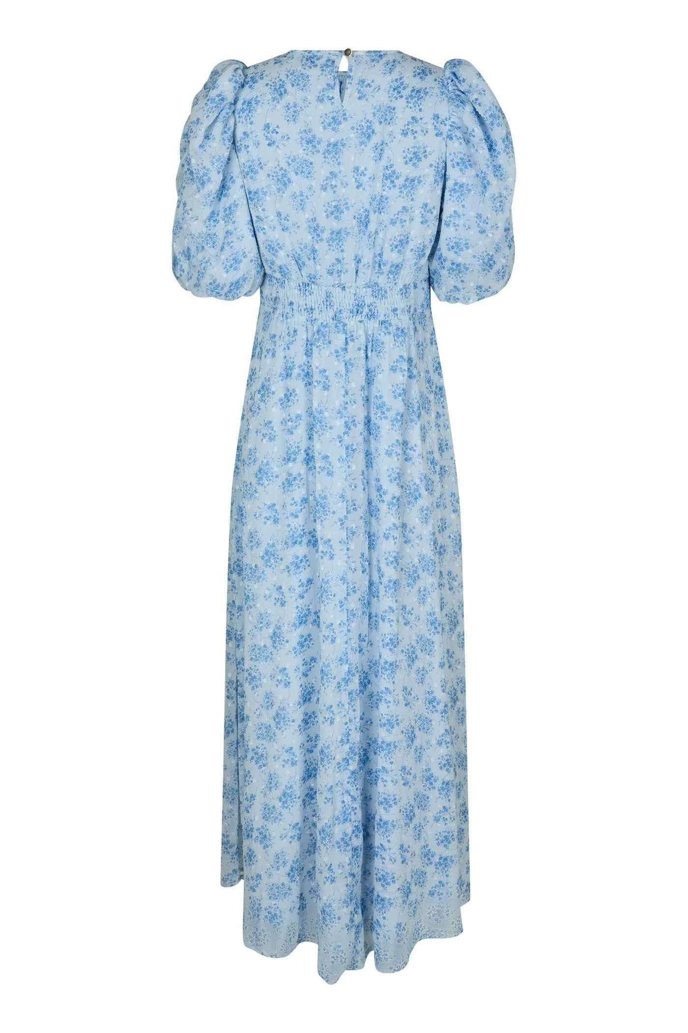 Kikka Chiffon Flower Dress Light Blue - 167915