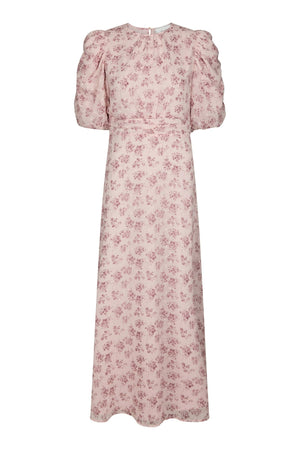 Kikka Chiffon Flower Dress Rose - 167915