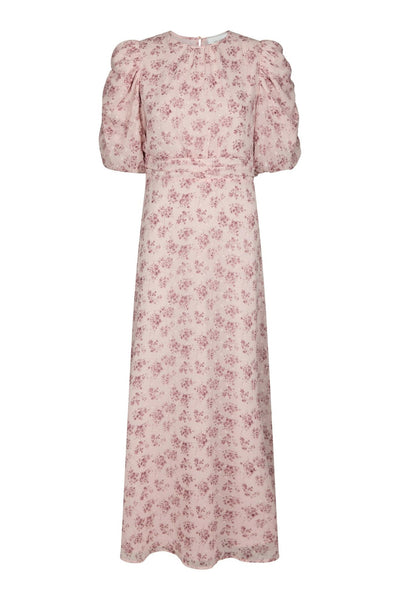 Kikka Chiffon Flower Dress Rose - 167915 Thumbnail
