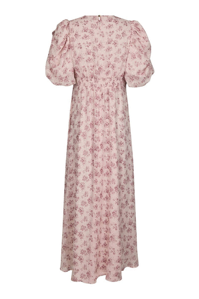 Kikka Chiffon Flower Dress Rose - 167915 Thumbnail