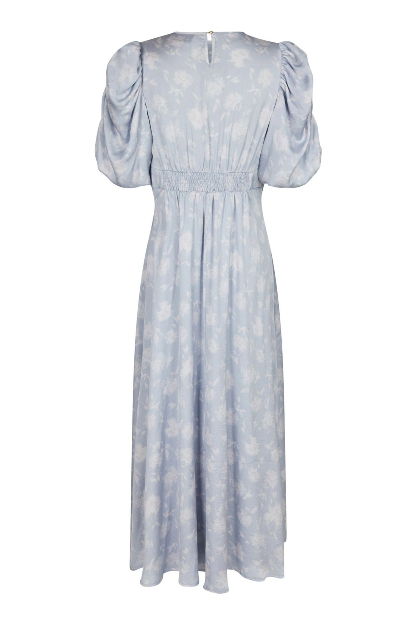 Kikka Faded Flower Dress Light Blue - 167902